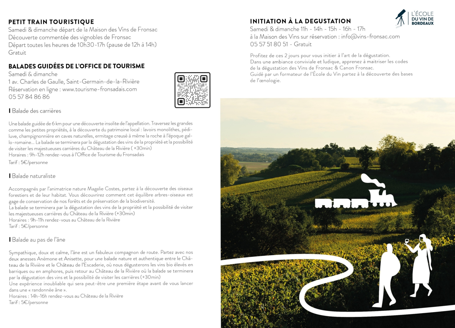 Portes-ouvertes-Fronsac-2024-doprovodný-program